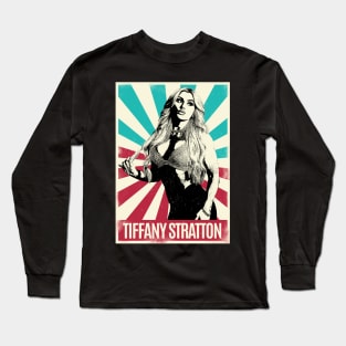 Vintage Retro Tiffany Stratton Long Sleeve T-Shirt